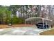 Carport with black SUV on concrete driveway at 7460 Highway 101 N, Rockmart, GA 30153