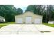 Exterior of a detached garage with three bays at 7460 Highway 101 N, Rockmart, GA 30153