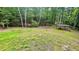A broad, grassy clearing surrounded by a wooded lot and a simple shelter at 7460 Highway 101 N, Rockmart, GA 30153