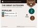 This outdoor report highlights the proximity to nearby parks and golf courses at 7460 Highway 101 N, Rockmart, GA 30153