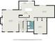 A detailed floor plan showing the layout of the living room, kitchen, dining area, bath and bedroom at 1202 Laurel Cliff Se Dr, Smyrna, GA 30082