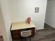 Functional office space with desk, comfortable chair, ample storage and neutral decor, ideal for productivity at 402 Hancock Ct, Woodstock, GA 30188