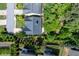 An aerial view reveals a home's new roof, a tidy backyard, and mature landscaping that complements the neighborhood at 4584 Brook Farms Dr, Duluth, GA 30096