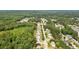 An aerial view of the home situated in a neighborhood known for its mature trees and well-maintained streets at 1583 Rogers Crossing Dr, Lithonia, GA 30058