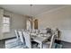 Elegant dining room with neutral tones, chandelier, and ample space for entertaining guests at 1839 Kent Ave, Atlanta, GA 30338