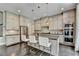 Modern kitchen showcasing a center island, stainless steel appliances, and sleek cabinetry at 1839 Kent Ave, Atlanta, GA 30338
