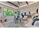 Bright living room flows into a modern kitchen, offering an open and inviting living space at 136 Beutell St, Norcross, GA 30071