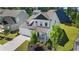 Stunning two-story home with a well-kept lawn, two-car garage, and a covered porch, complete with tasteful landscaping at 803 Levi Farms Ln, Canton, GA 30115