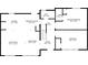 Layout of the first floor including a living room, kitchen, dining area, breakfast nook, bathroom, foyer, hall, and bedrooms at 10664 Sandpiper Rd, Jonesboro, GA 30238