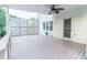 Outdoor area, featuring a back deck with lattice and a hose; ideal for relaxing and enjoying the outdoors at 2641 Loch Way, Snellville, GA 30039