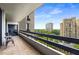 Balcony with tile floors and a stunning view at 2660 Peachtree Nw Rd # 13H, Atlanta, GA 30305