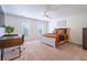 Bright bedroom with a desk, and a large window for natural light at 5589 Forkwood Nw Dr, Acworth, GA 30101