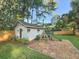 Backyard featuring a storage shed, playset and privacy fence at 1443 Metropolitan Se Ave, Atlanta, GA 30316