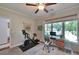 Comfortable home office featuring a desk, chair, and Peloton bike at 1443 Metropolitan Se Ave, Atlanta, GA 30316