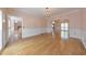 Dining room with hardwood floors and views to other rooms at 915 Chipley Ct, Marietta, GA 30062