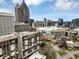 Gorgeous city view from the condo, featuring prominent skyscrapers and urban landscape at 145 15Th Ne St # 409, Atlanta, GA 30309
