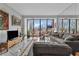Living room featuring a large window offering great natural light and a view of the outdoors at 145 15Th Ne St # 409, Atlanta, GA 30309