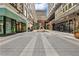 Commercial street lined with local shops and restaurants in a pedestrian area at 145 15Th Ne St # 409, Atlanta, GA 30309