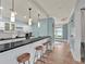 Well-equipped kitchenette with a breakfast bar, modern appliances, and ample countertop space at 207 Harmony Lake Dr, Canton, GA 30115