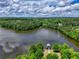 A serene lake view with a dock and boat house surrounded by lush greenery enhances this community's appeal at 207 Harmony Lake Dr, Canton, GA 30115