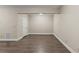 Bonus room featuring hardwood floors and neutral paint at 3394 Bryerstone Se Cir, Smyrna, GA 30080