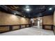 Finished basement featuring custom ceiling work, carpeted floors and neutral walls at 4567 Brigade Ne Ct, Roswell, GA 30075