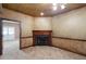 Living Room featuring a wood-burning fireplace at 4567 Brigade Ne Ct, Roswell, GA 30075