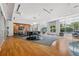 Elegant community lounge area with modern seating, flat screen tv, and luxury interior at 711 Cosmopolitan Ne Dr # 300, Atlanta, GA 30324