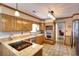 Well-equipped kitchen features plenty of storage and durable granite countertops at 1935 Shrader Ct, Lawrenceville, GA 30044