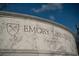 Close up shot of the Emory University Sign with blue sky background at 962 Manor Parc Dr, Decatur, GA 30033
