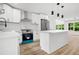 Bright kitchen with an island and modern appliances at 2263 Barge Rd, Atlanta, GA 30331