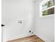 Empty laundry room with connections for washer and dryer at 2263 Barge Rd, Atlanta, GA 30331