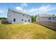 Expansive backyard with healthy lawn and a wood fence for privacy and security at 2804 Torunn Ct, Atlanta, GA 30331