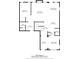 First floor plan of a 2985 sq ft home with kitchen, living room, and bedroom at 3360 Meadow Grass Dr, Dacula, GA 30019