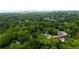Aerial view of a lush green neighborhood with a cityscape in the background at 23 Clifton Se St, Atlanta, GA 30317