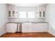 Charming kitchen with stainless dishwasher, farmhouse sink, and white subway tile backsplash at 23 Clifton Se St, Atlanta, GA 30317