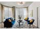 Modern living room with floor-to-ceiling windows and an open-concept design at 361 17Th Nw St # 1603, Atlanta, GA 30363