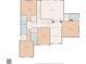 Second floor layout featuring bedrooms, bathrooms, walk-in closets, and a spacious sitting room at 13037 Overlook Pass, Roswell, GA 30075