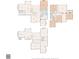 Complete house floor plan showcasing the layout of all three levels at 13037 Overlook Pass, Roswell, GA 30075