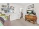Bedroom features decor, daybed, chest of drawers and neutral carpet at 2107 Sandtree Sw Ct, Atlanta, GA 30331