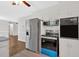 Kitchen featuring stainless steel appliances and breakfast bar at 4129 Pepperdine Dr, Decatur, GA 30034