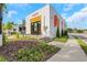 Charming restaurant with Ruby's Pizza sign, white brick, appealing entrance and inviting outdoor area at 1768 Evenstad Way, Smyrna, GA 30080