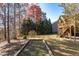 Expansive backyard with beautiful trees and a well-maintained lawn, offering plenty of space for outdoor activities at 2041 Democracy Dr, Buford, GA 30519