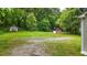 Spacious backyard with a shed, lush grass, and ample room for outdoor activities at 232 S Candler St, Villa Rica, GA 30180