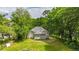 Backyard with lush grass and a view of the house, highlighting the green space at 232 S Candler St, Villa Rica, GA 30180