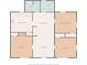 Detailed floor plan showcasing the layout of the home, including bedrooms, kitchen, and living areas at 232 S Candler St, Villa Rica, GA 30180