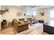 Finished basement with a comfortable seating area at 310 Hillpine Dr, Woodstock, GA 30189