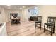 The finished basement includes light wood floors and recessed lighting throughout at 310 Hillpine Dr, Woodstock, GA 30189
