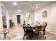 Finished basement with recessed lighting and space for recreation and storage at 310 Hillpine Dr, Woodstock, GA 30189