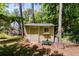 Storage shed in backyard at 261 Township Dr, Hiram, GA 30141